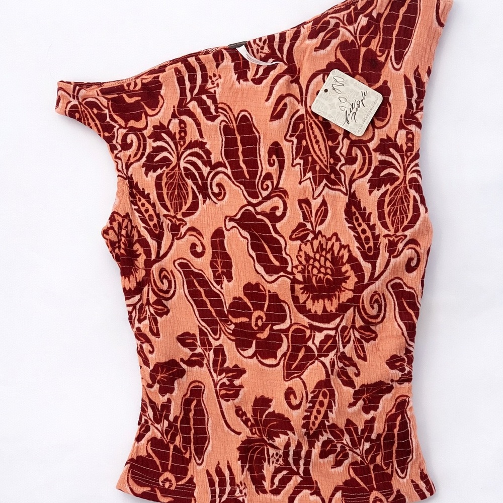 NWT Free People One-Shoulder Top XS